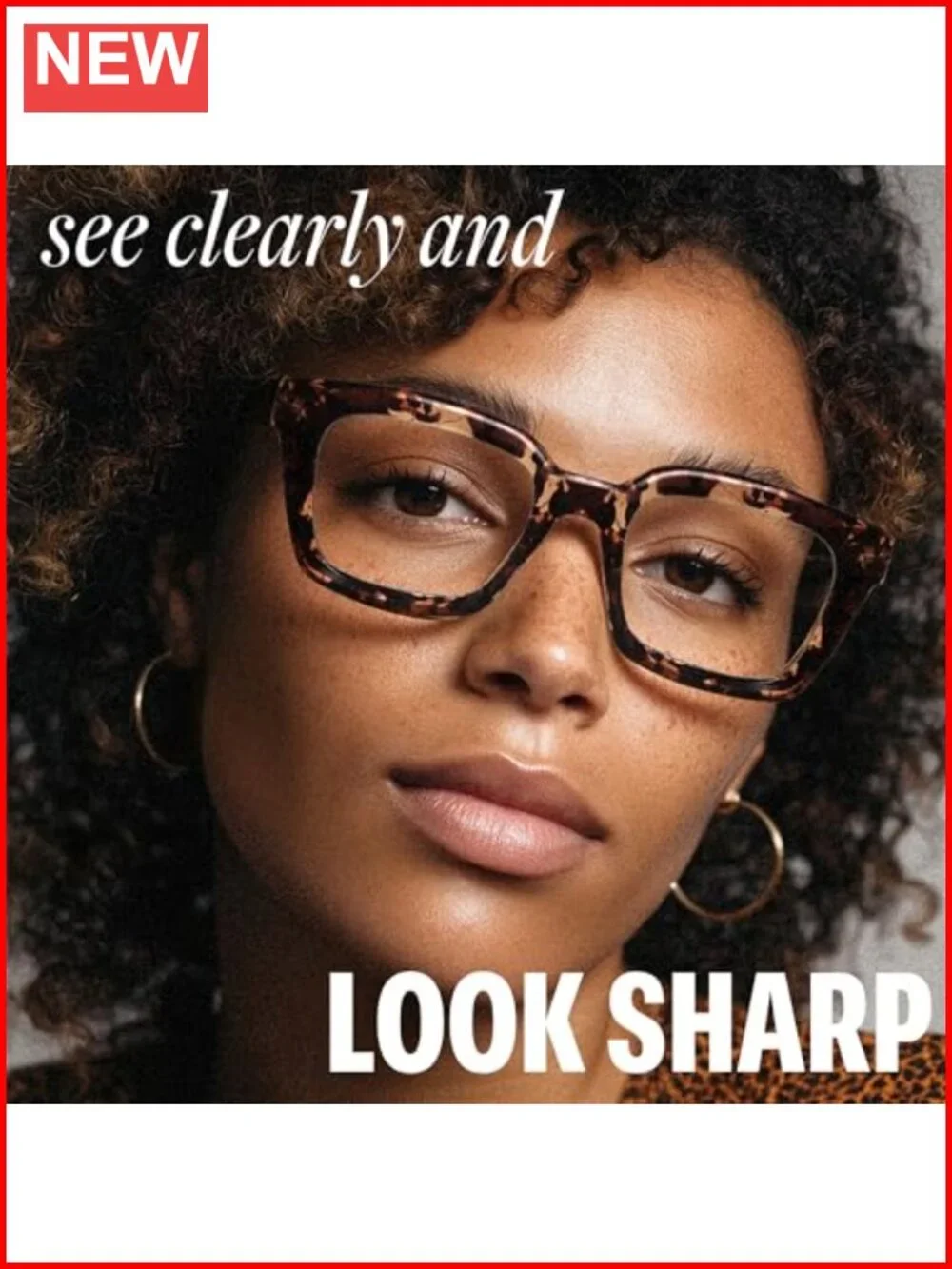 Oversized Blue Light Blocking Glasses for Women - Reduce Eye Strain Computer